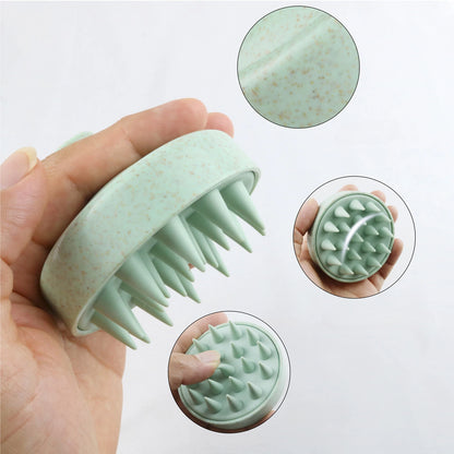 Silicone Shampoo Brush Head Scalp