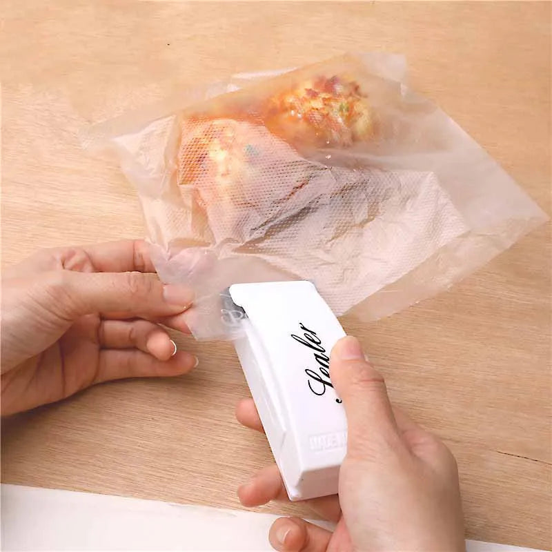 Plastic Heat Bag Sealer Food Packaging